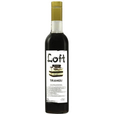 Сироп-топпінг ТМ "Loft" до кави і десертів зі смаком "Тирамісу" 0,7 л