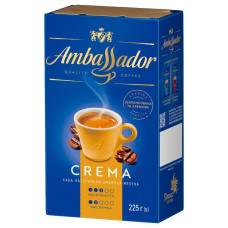 Кава мелена Ambassador Crema 225 г