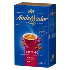 Кофе молотый Ambassador Strong 450 г
