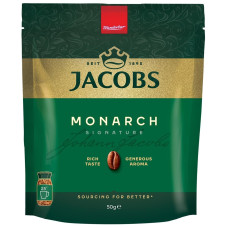 Розчинна кава ТМ Jacobs Monarch (Якобс Монарх) 50 гр