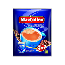 MacCoffe "3 в 1" з ароматом згущеного молока 20 стиків