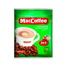 MacCoffe "3 в 1" з ароматом Лісового горіха 20 стиків