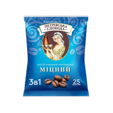 Кава 3 в 1 "Петрова слобода" міцний, 25 пак.