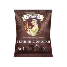 Кава 3 в 1 "Петровська слобода" темний шоколад, 25 пак.