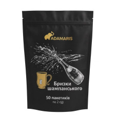 Чай Adamaris «Бризки Шампанського» чорний 50 пакетиків