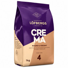 Зернова кава Löfbergs Crema 1 кг