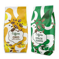 Акция! Зерновой кофе Caffaro Oro + Caffaro Dolce Gusto
