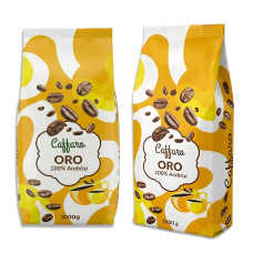 Акция! Зерновой кофе Caffaro Oro + Caffaro Oro