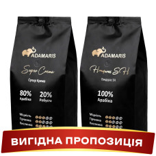 Зернова кава Adamaris Super Crema + Honduras SH