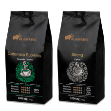 Зерновой кофе Adamaris Colombia Supremo + Strong