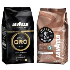 АКЦИЯ! Зерновой кофе Lavazza Qualita ORO Mountain Grown + Lavazza ?Tierra! Selection