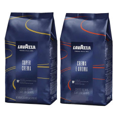 Акция! Зерновой кофе Lavazza Crema e Aroma в новой пачке+ Lavazza Super Crema