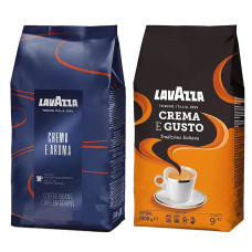 Акція! Зернова кава Lavazza CREMA E GUSTO Tradizione + Lavazza Crema e Aroma у новій пачці